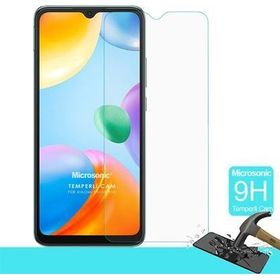 Microsonic Xiaomi Poco C40 Tempered Glass Cam Ekran Koruyucu