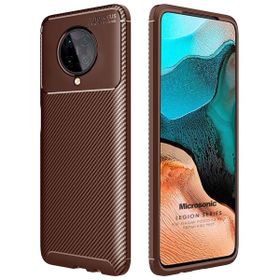 Microsonic Xiaomi Poco F2 Pro Legion Series Kahverengi Kılıf