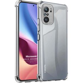 Microsonic Xiaomi Poco F3 Shock Absorbing Şeffaf Kılıf