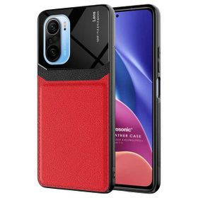 Microsonic Xiaomi Poco F3 Uniq Leather Kırmızı Kılıf
