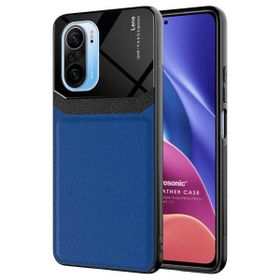 Microsonic Xiaomi Poco F3 Uniq Leather Lacivert Kılıf