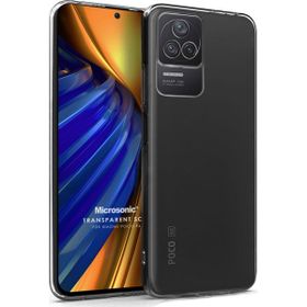 Microsonic Xiaomi Poco F4 Transparent Soft Şeffaf Kılıf