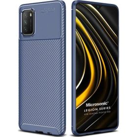 Microsonic Xiaomi Poco M3 Legion Series Lacivert Kılıf