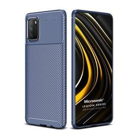 Microsonic Xiaomi Poco M3 Legion Series Lacivert Kılıf