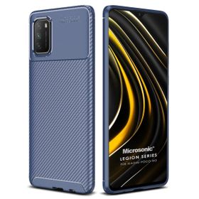 Microsonic Xiaomi Poco M3 Legion Series Lacivert Kılıf