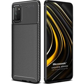 Microsonic Xiaomi Poco M3 Legion Series Siyah Kılıf