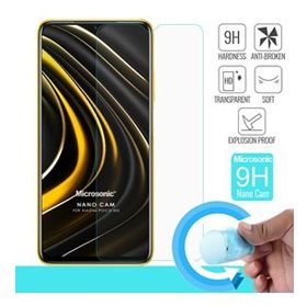 Microsonic Xiaomi Poco M3 Nano Glass Cam Ekran Koruyucu