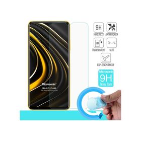 Microsonic Xiaomi Poco M3 Nano Glass Cam Ekran Koruyucu
