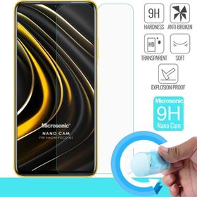 Microsonic Xiaomi Poco M3 Nano Glass Cam Ekran Koruyucu