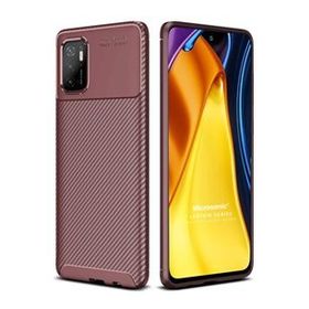 Microsonic Xiaomi Poco M3 Pro Legion Series Kahverengi Kılıf
