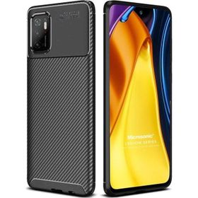 Microsonic Xiaomi Poco M3 Pro Legion Series Siyah Kılıf