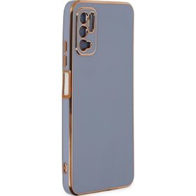 Microsonic Xiaomi Poco M3 Pro Olive Plated Lavanta Grisi Kılıf