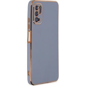 Microsonic Xiaomi Poco M3 Pro Olive Plated Lavanta Grisi Kılıf