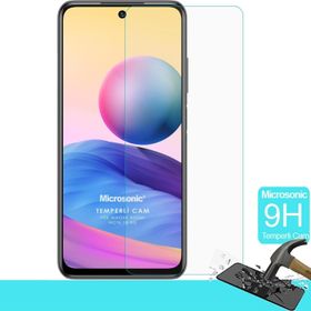 Microsonic Xiaomi Poco M3 Pro Tempered Glass Cam Ekran Koruyucu