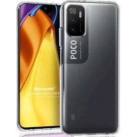 Microsonic Xiaomi Poco M3 Pro Transparent Soft Beyaz Kılıf