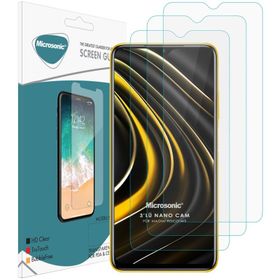Microsonic Xiaomi Poco M3 Screen Protector Nano Glass Cam Ekran Koruyucu