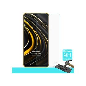 Microsonic Xiaomi Poco M3 Tempered Glass Cam Ekran Koruyucu