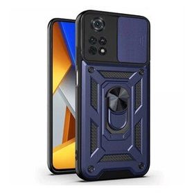 Microsonic Xiaomi Poco M4 Pro 4G Impact Resistant Lacivert Kılıf