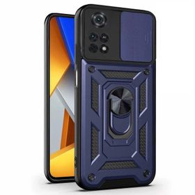 Microsonic Xiaomi Poco M4 Pro 4G Impact Resistant Lacivert Kılıf