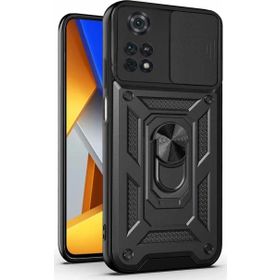Microsonic Xiaomi Poco M4 Pro 4G Impact Resistant Siyah Kılıf