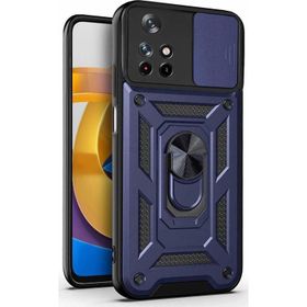 Microsonic Xiaomi Poco M4 Pro Impact Resistant Lacivert Kılıf