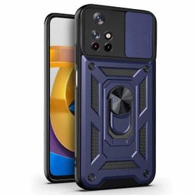 Microsonic Xiaomi Poco M4 Pro Impact Resistant Lacivert Kılıf