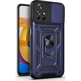 Microsonic Xiaomi Poco M4 Pro Impact Resistant Lacivert Kılıf