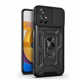 Microsonic Xiaomi Poco M4 Pro Impact Resistant Siyah Kılıf