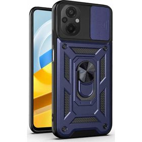 Microsonic Xiaomi Poco M5 Impact Resistant Lacivert Kılıf