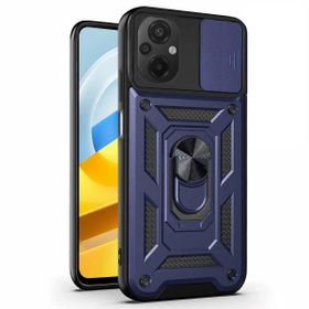 Microsonic Xiaomi Poco M5 Impact Resistant Lacivert Kılıf