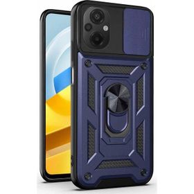 Microsonic Xiaomi Poco M5 Impact Resistant Lacivert Kılıf