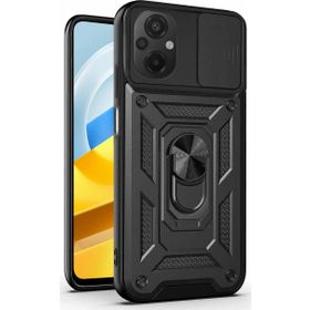 Microsonic Xiaomi Poco M5 Impact Resistant Siyah Kılıf