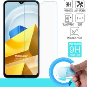Microsonic Xiaomi Poco M5 Nano Glass Cam Ekran Koruyucu