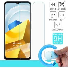 Microsonic Xiaomi Poco M5 Nano Glass Cam Ekran Koruyucu