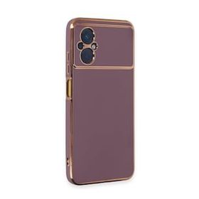 Microsonic Xiaomi Poco M5 Olive Plated Lila Kılıf
