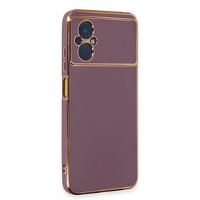 Microsonic Xiaomi Poco M5 Olive Plated Lila Kılıf