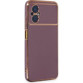 Microsonic Xiaomi Poco M5 Olive Plated Lila Kılıf
