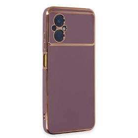 Microsonic Xiaomi Poco M5 Olive Plated Lila Kılıf
