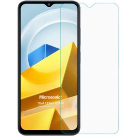 Microsonic Xiaomi Poco M5 Tempered Glass Cam Ekran Koruyucu