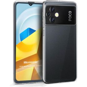 Microsonic Xiaomi Poco M5 Transparent Soft Şeffaf Kılıf