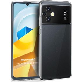 Microsonic Xiaomi Poco M5 Transparent Soft Şeffaf Kılıf