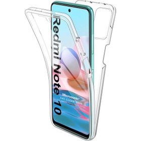 Microsonic Xiaomi Poco M5s 6 Tarafı Tam Full Koruma 360 Clear Soft Şeffaf Kılıf
