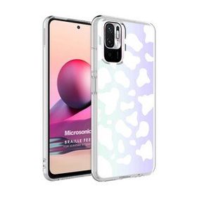 Microsonic Xiaomi Poco M5s Braille Feel Desenli Cow Kılıf