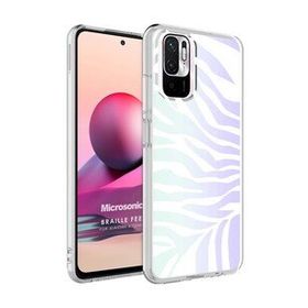 Microsonic Xiaomi Poco M5s Braille Feel Desenli Zebra Kılıf