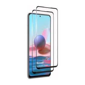 Microsonic Xiaomi Poco M5S Crystal Seramik Nano 2 Adet Siyah Ekran Koruyucu