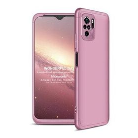 Microsonic Xiaomi Poco M5s Double Dip 360 Protective Rose Gold Kılıf
