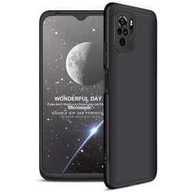 Microsonic Xiaomi Poco M5S Double Dip 360 Protective Siyah Kılıf
