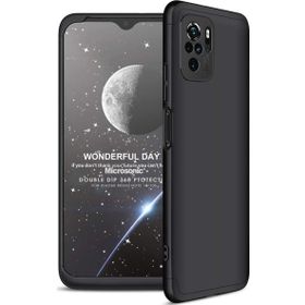 Microsonic Xiaomi Poco M5S Double Dip 360 Protective Siyah Kılıf