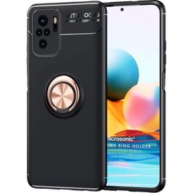 Microsonic Xiaomi Poco M5S Kickstand Ring Holder Cep Telefonu Kılıfı