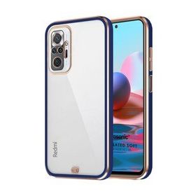 Microsonic Xiaomi Poco M5s Laser Plated Soft Lacivert Kılıf